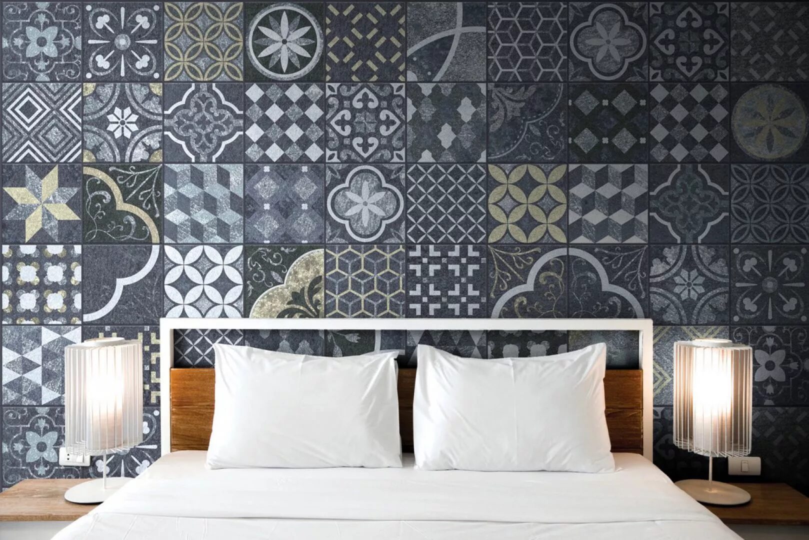 лоскутный стиль в интерьере. обои пэчворк. стена в стиле пэчворк. лоскутные обои. пэчворк в интерьере.