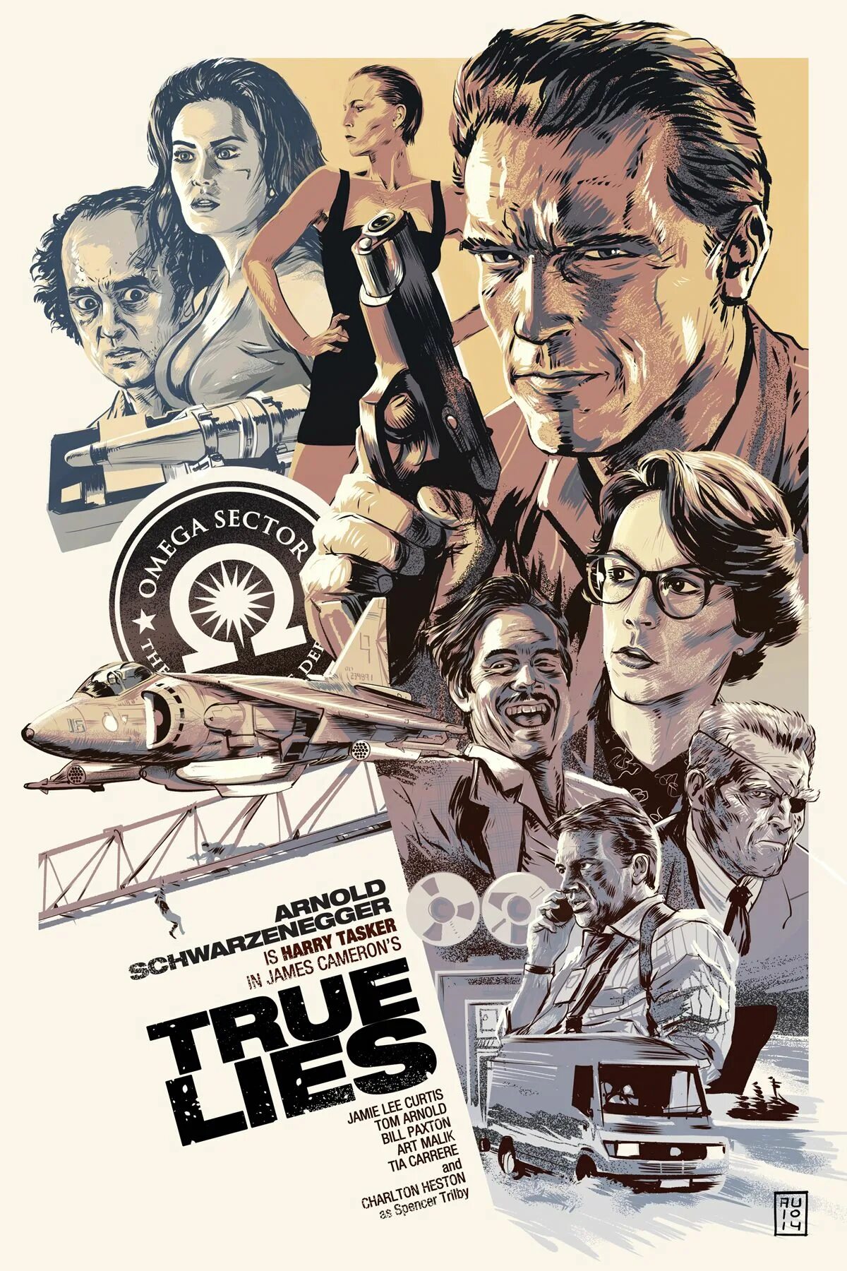 True posters. Правдивая ложь 1994 Постер.