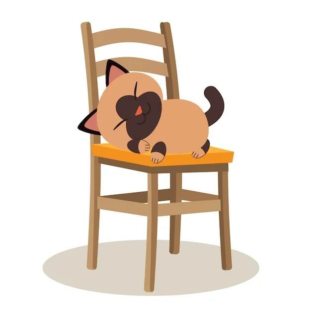 The cat is the chair. Кот на стуле. Кошка под стулом. Табурет для кошки. Спящий кот на стуле.