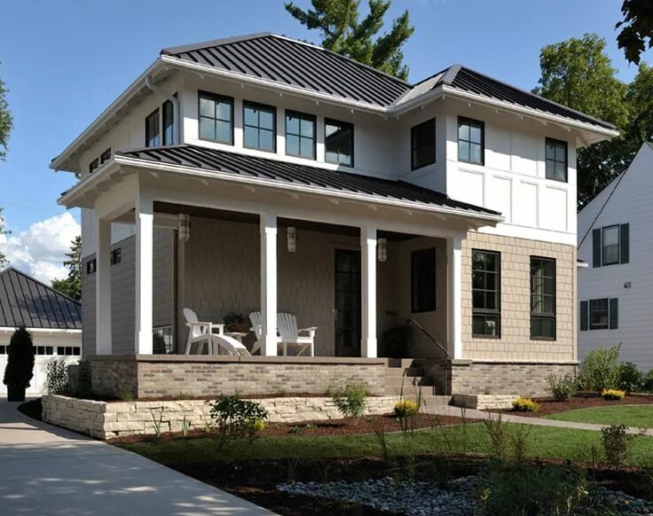 Крыши частных двухэтажных домов фото Stadtvilla bauen mit massa haus Modernes Wohnen mit Stil Massa haus, Stadtvill