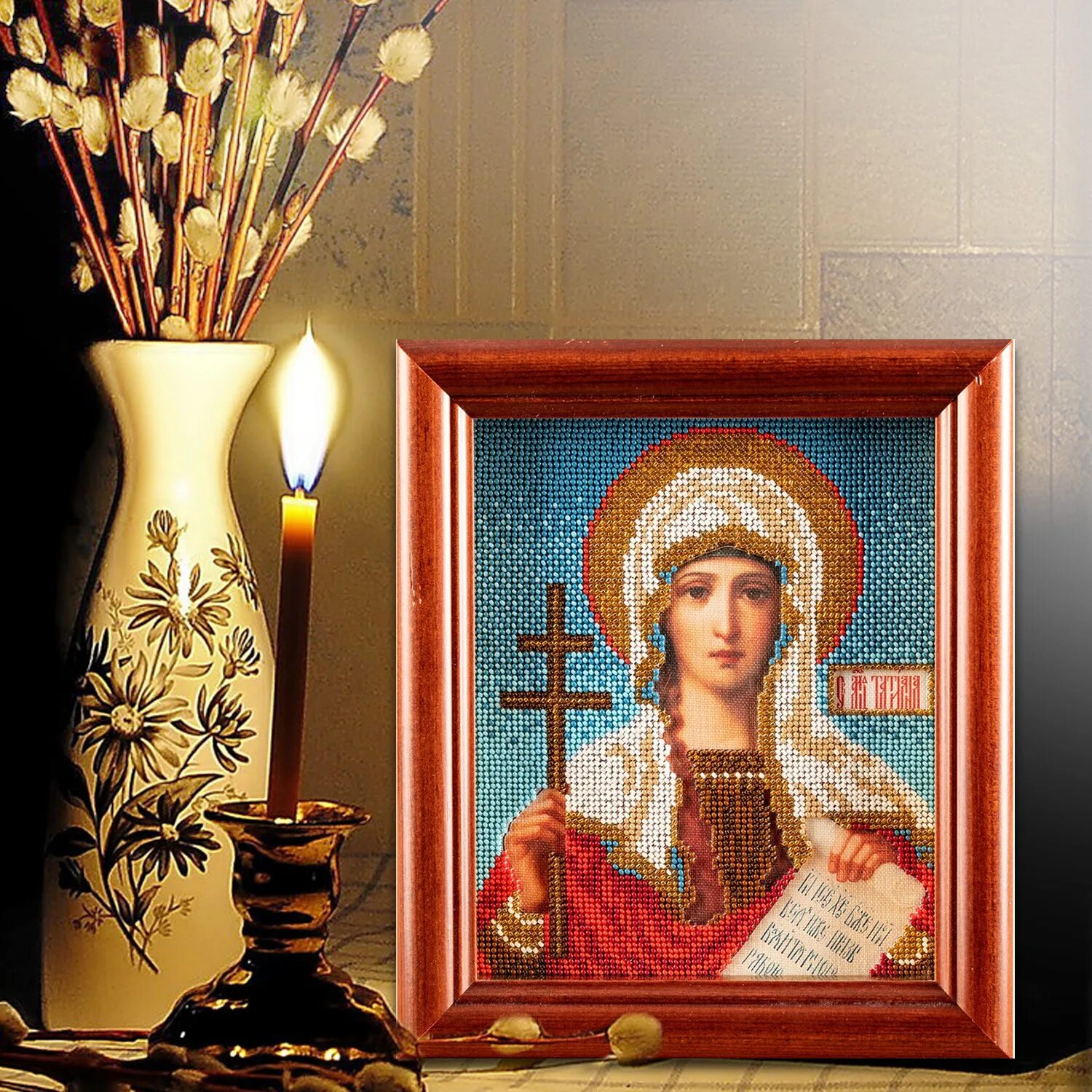 Вышивка святых бисером. Вышивка святых бисером. Вышивка святых бисером. Набор вышивки бисером «святая елизавета»авторский. Икона татьяны великомученицы бисером.