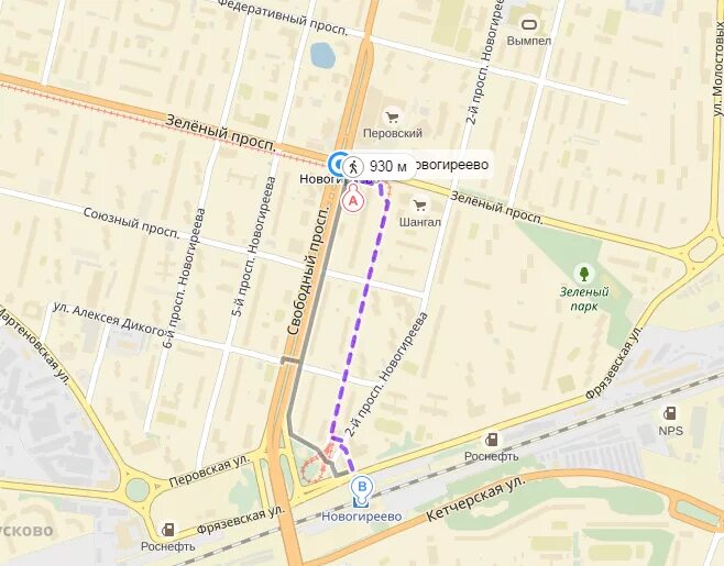 Как доехать от новогиреево транспорте. Платформа Новогиреево до метро Новогиреево. Платформа Перово на карте.