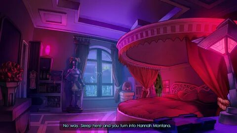 In the next room