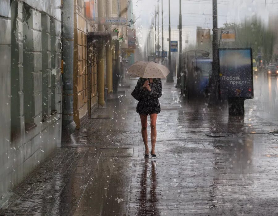 дождь в городе. осень дождь. эдуард гордеев санкт петербург. в городе шел дождь. осенний дождливый питер.