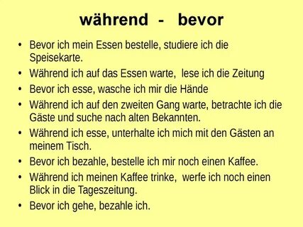 Während des