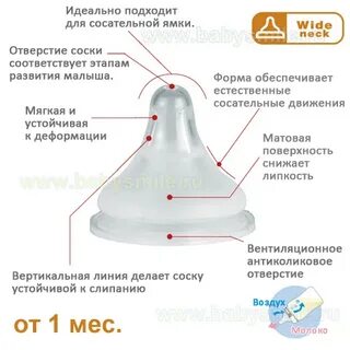 Отверстия в сосках
