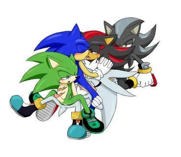 mephiles the dark, scourge the hedgehog, shadow the hedgehog, silver the he...