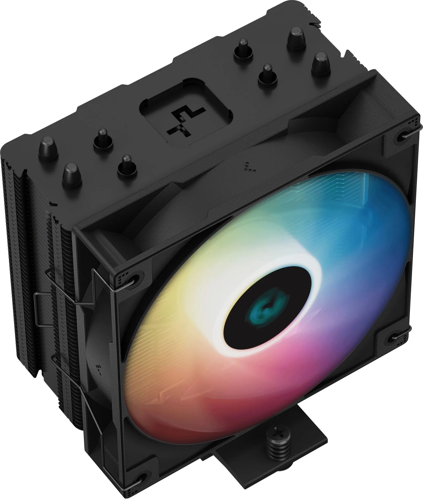 Кулер для процессора deepcool ag400 bk argb. Deepcool ag400. ag400 bk argb. кулер для процессора deepcool ag400 bk argb [r-ag400-bkanmc-g-2]. cooler deepcool ag400 black.