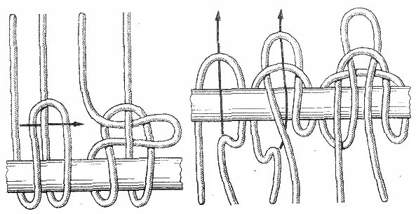 Мистический узел фэн-шуй. 13 узлов. Узел кнот. Булинь восьмерка проводник. Рыбацкий узел макраме.