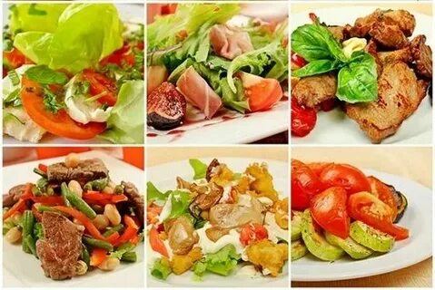 Блюда из низкокалорийных продуктов