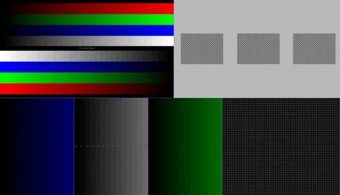 Тест проверки битых пикселей на телевизоре