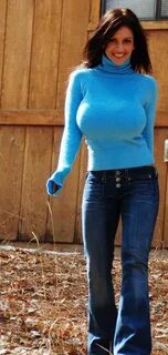 Denise Milani at Big Bear - Imgur Courses, Tight Sweater, Milani, Beauty.