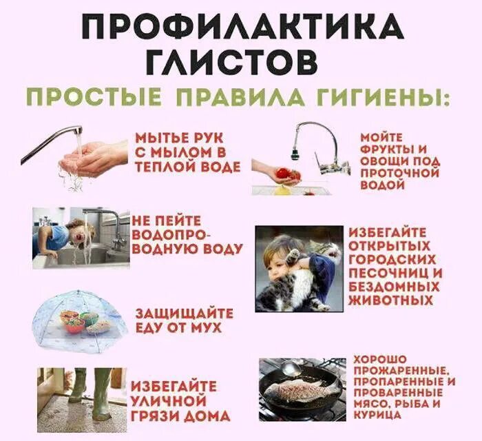 Лечение паразитарных заболеваний