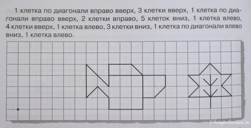 1 по диагонали вправо вверх. Графический диктант для дошкольников. Графический диктант по диагонали для дошкольников. Несложный графический диктант для дошкольников. Графический диктант по клеточкам для дошкольников.