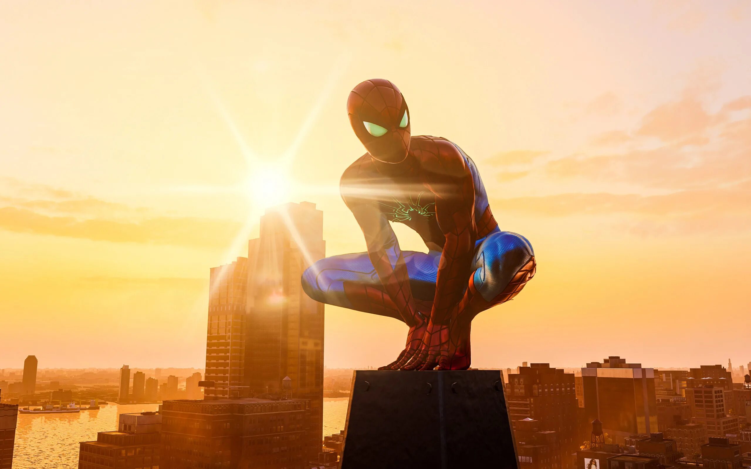 Человек паук утро. Spider-man игра 2025. spider man 4. человек паук ps4 4 к. spider man ps4 город.