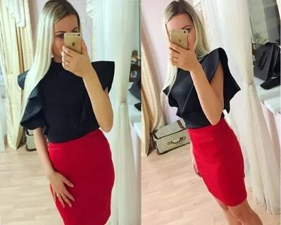 Желтый верх красный низ