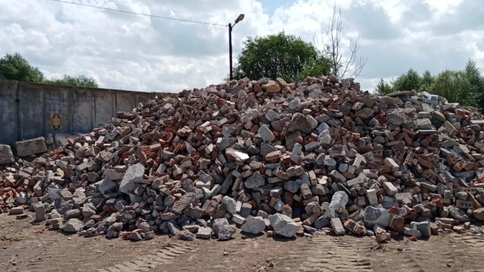 Несанкционированное складирование