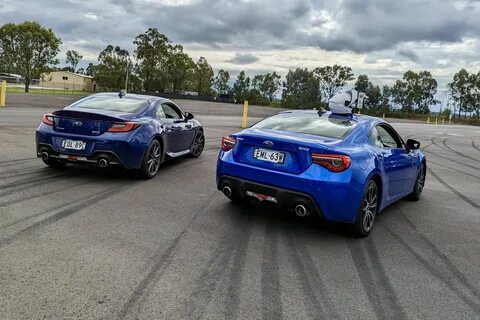 Subaru BRZ on track: New model versus old model - Newsofmax