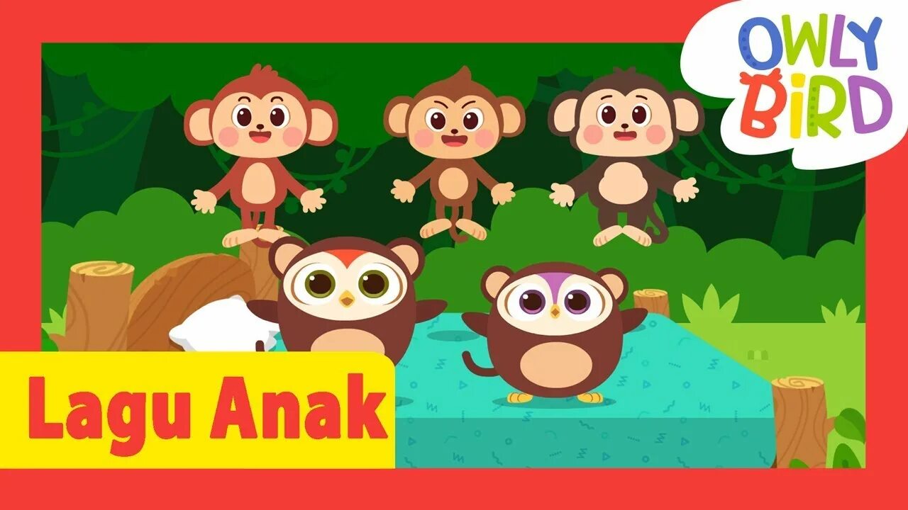 The little monkeys. Five little monkeys. five little monkeys jumping on the bed nursery rhymes. five little monkeys nursery rhymes. five little monkeys kidz.