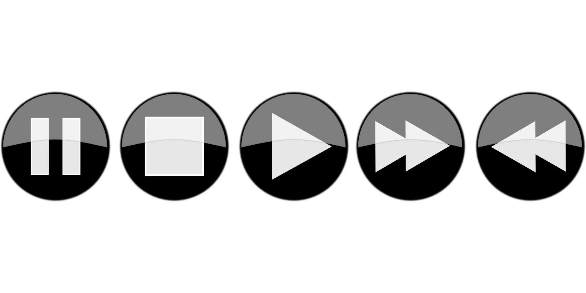 Video player is loading pause mute