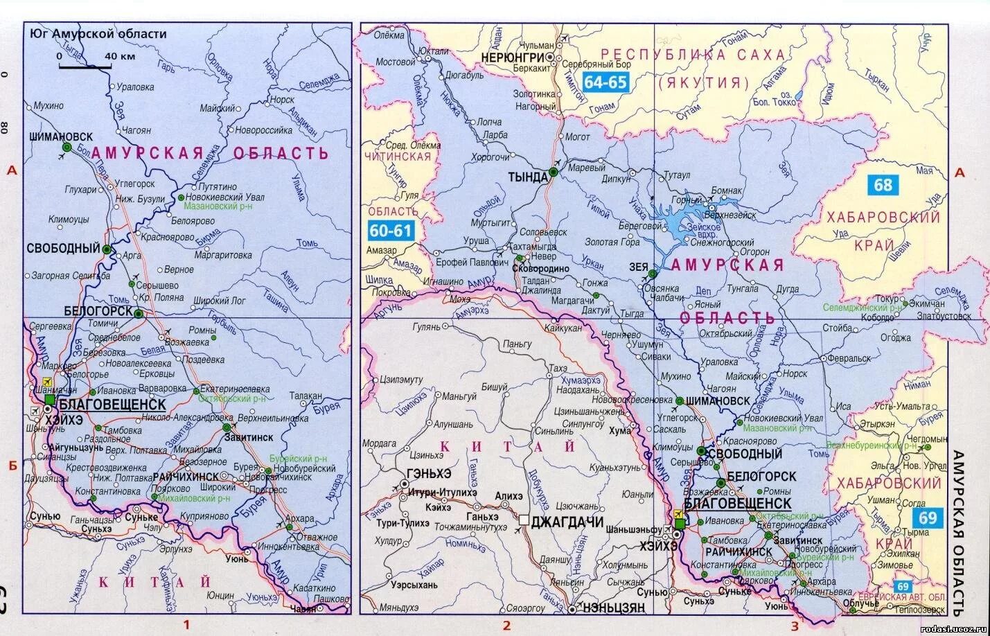 Карта Амурской области подробная. Карта Амурской области с городами. Карта Амурской области с городами и сёлами. Амурская область на карте России с городами.