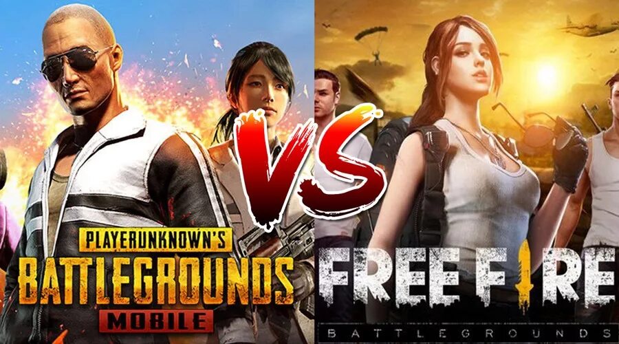Free fire против pubg mobile. Пубг мобайл против фри фаер. Что лучше pubg или free fire. Free fire против pubg mobile. Фри фаер против пабг.
