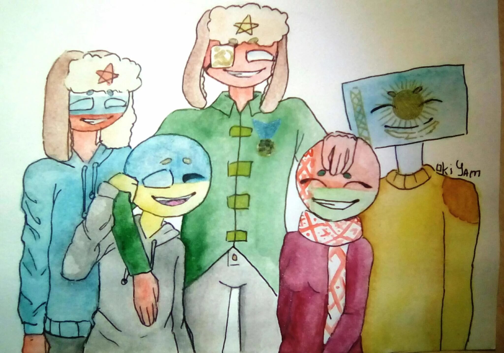 Картинки countryhumans