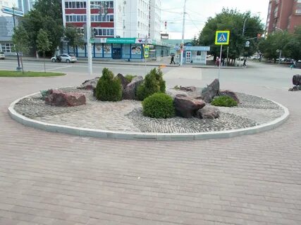 Клумба уфа