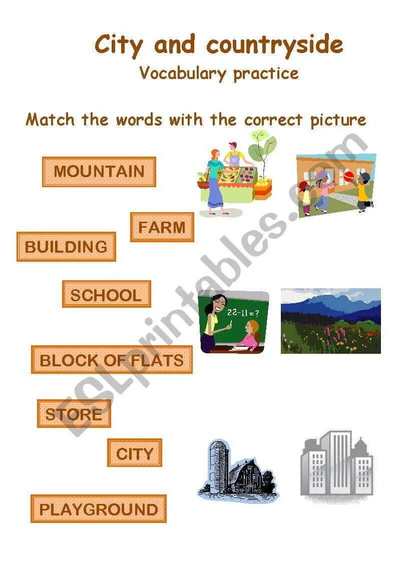 Упражнения по теме countryside / City. City and countryside задания по английскому. Countryside Vocabulary. Topic City and Country Life Vocabulary 4 класс. Comparative city