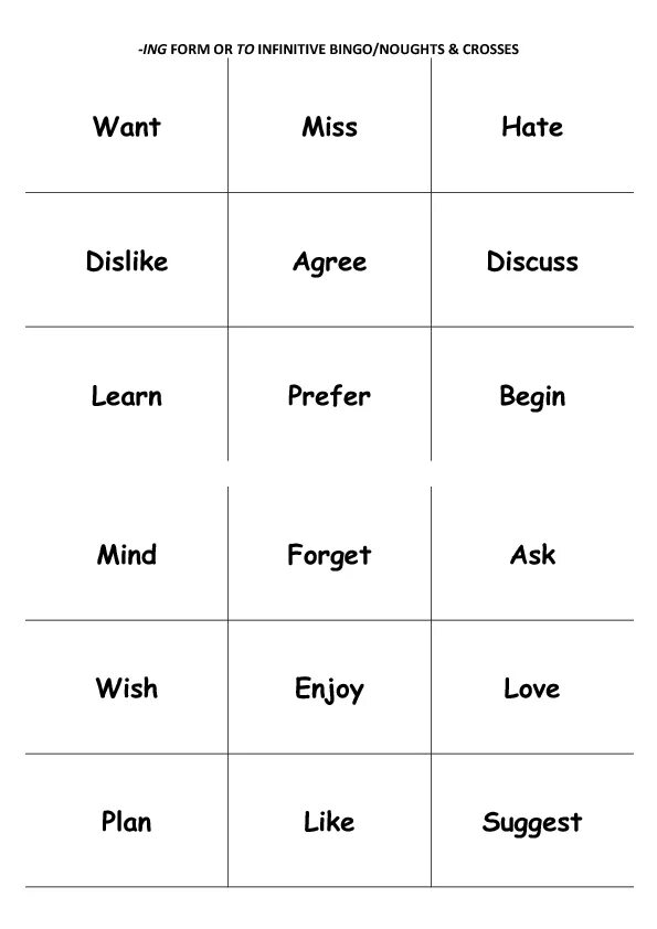 Verb infinitive exercises. Герундия игра. Ing form игры. Инфинитив герундий speaking. Tic tac Toe Irregular verbs.