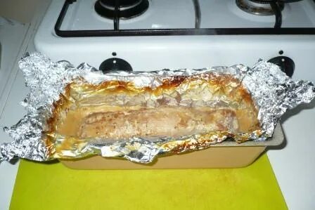 Сколько готовятся свиные ребра в фольге