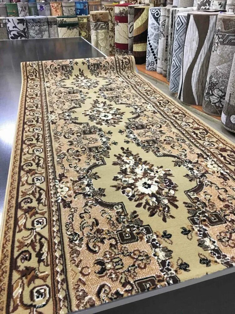 дорожки ковровые на пол. паласы в брянске. ковры в брянске. дорожка — лайла де люкс (15801/10834). турецкие круглые ковры.