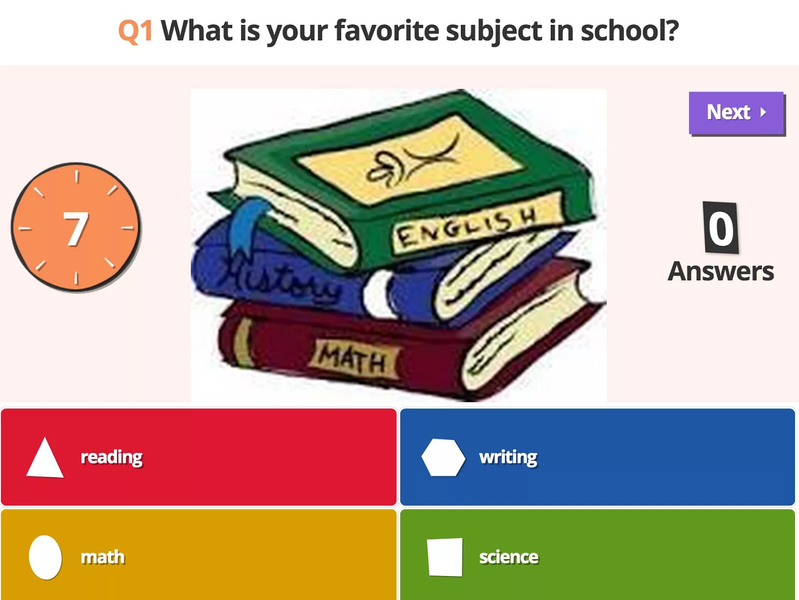 To read a subject. Слайд School subjects 3 класс. Kahoot английский задания. Задания по английскому School subjects. My favourite School subject 5 класс.