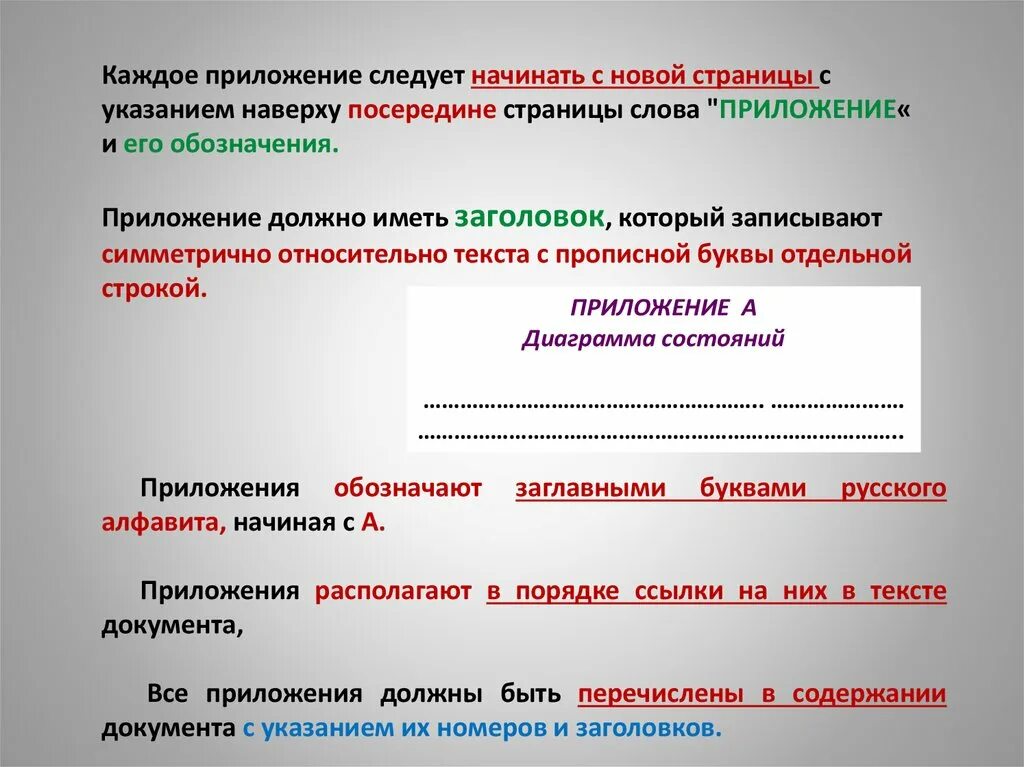 Приложение что должно быть. Приложение что должно быть
