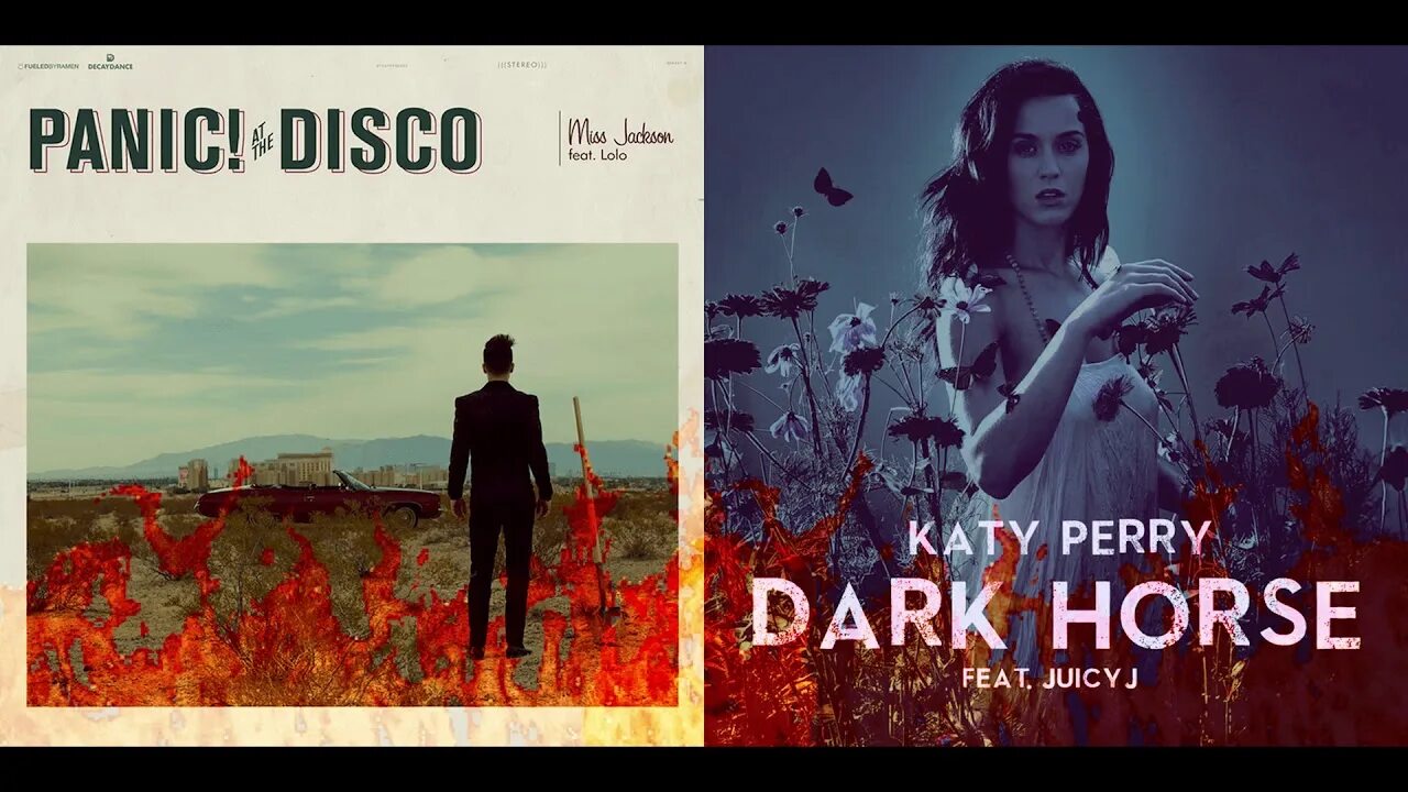 Dark horse katy perry feat juicy j. Katy Perry Dark Horse обложка. Katy Perry, juicy j - Dark Horse. Panic at the Disco Miss Jackson. Dark Horse Katy Perry обложка Prism.