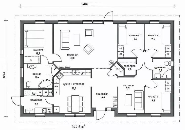 План хат. Схема планировки одноэтажного дома. Чертёж дома с размерами одноэтажный 3 комнаты. Чертежи одноэтажных домов 10 на 10. План частного одноэтажного дома чертеж.