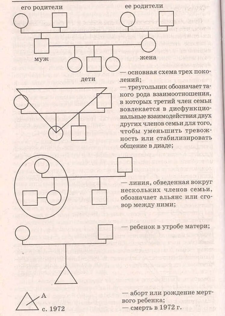 Генограмма пример с описанием и анализом. Генограмма семьи трех поколений. генограмма боуэн. методика генограмма м боуэн. символы генограмма семьи.