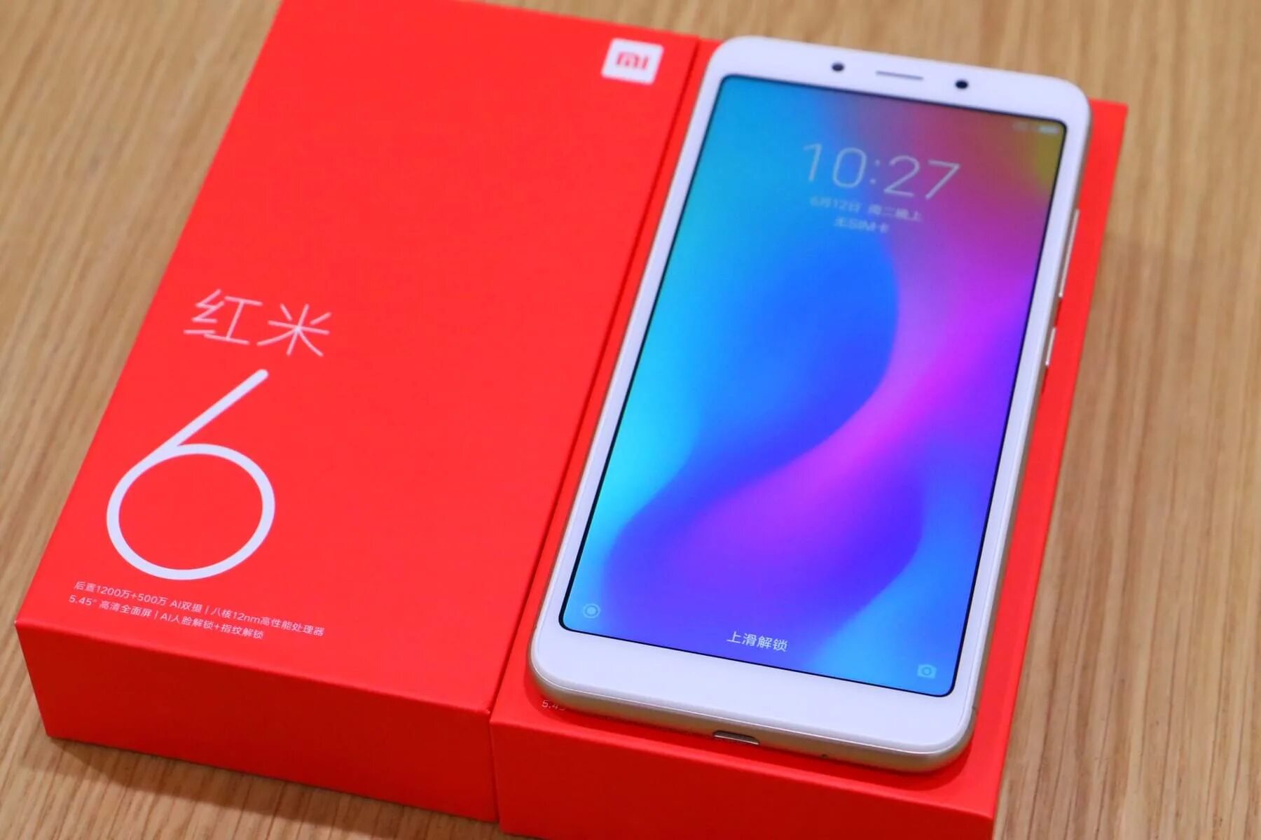 Xiaomi Redmi 6A 2 Гб ОЗУ 16 Гб ПЗУ A22 Redmi 6A мобильный телефон 13,0 МП + 5.0M