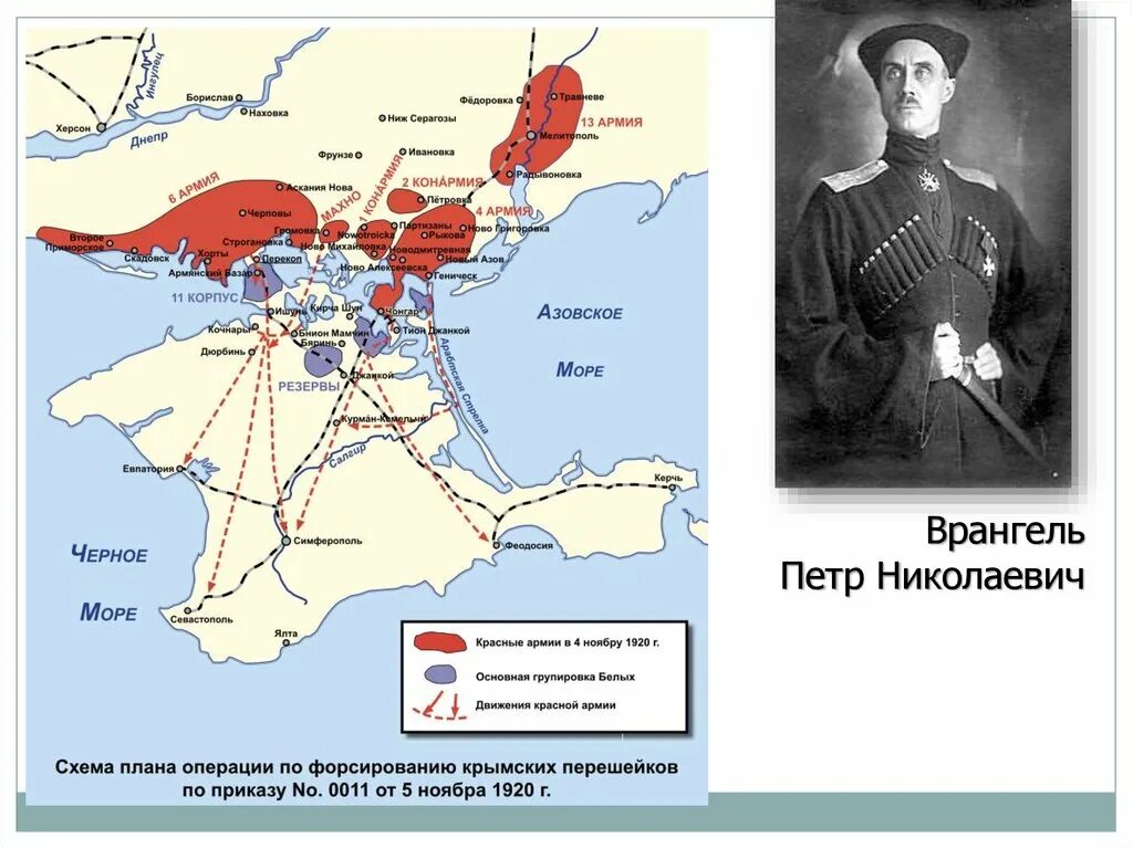 Поражение врангеля в крыму. Разгром армии Врангеля в Крыму карта. Врангель в Крыму 1920.