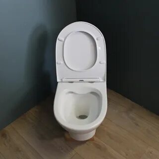 Унитаз напольный teymi aina безободковый