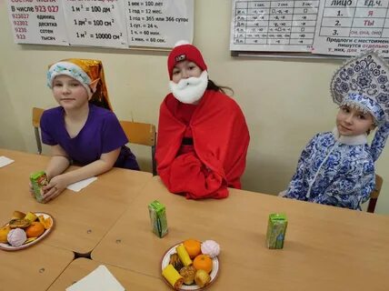 Сценка на новый год начальные классы