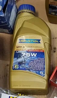 Масло ravenol 75w