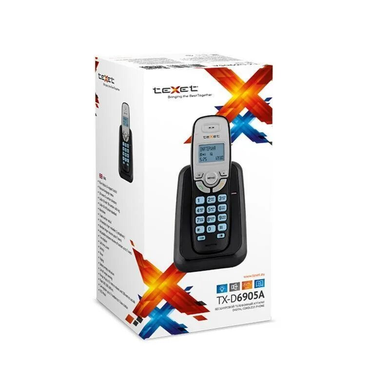 Texet tx d6905a. Радиотелефон texet tx-d6905a. радиотелефон texet 6905в. dect tx-d6905a. радиотелефон texet tx-d7505a.