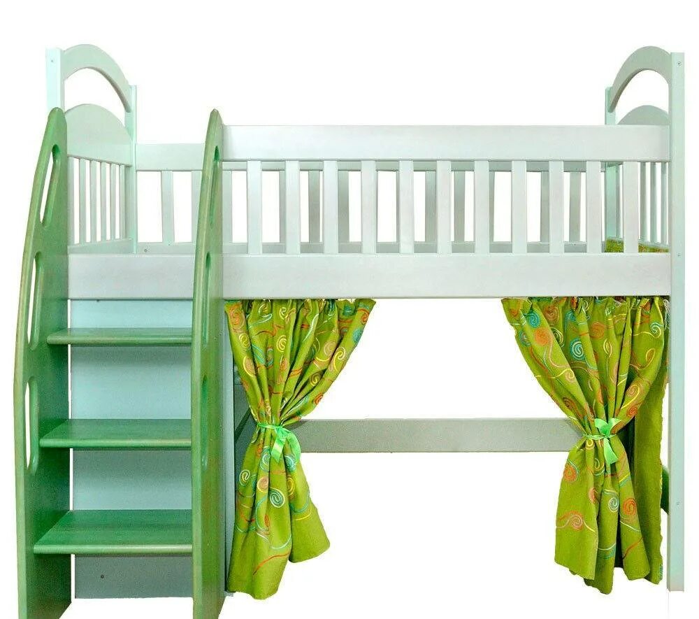 Купить кровать лестница. Детская кровать с лесенкой. Лестница для детской двухъярусной кровати. Лесенка для кровати чердака. Шторки для кровати чердака.