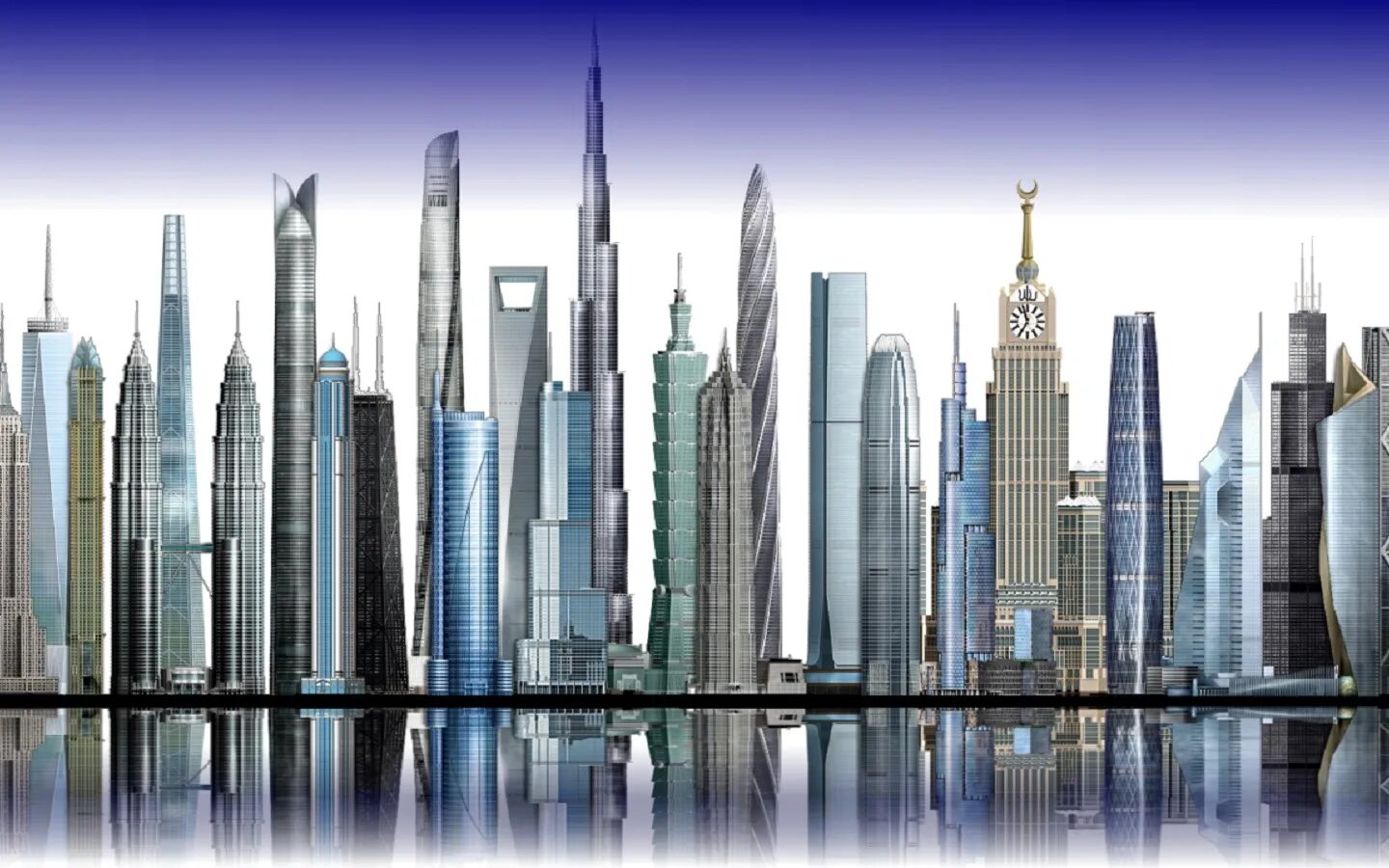 The tallest building skyscraper