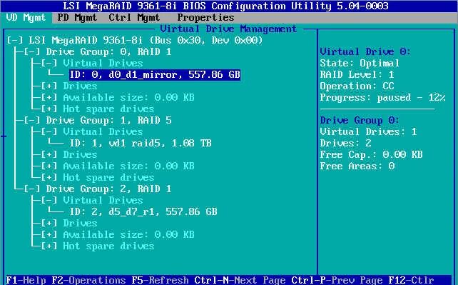 Lsi raid 5. Avago rebuild raid. lsi raid controller настройка. lsi linux.