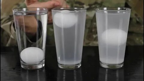 Соленая вода плотнее