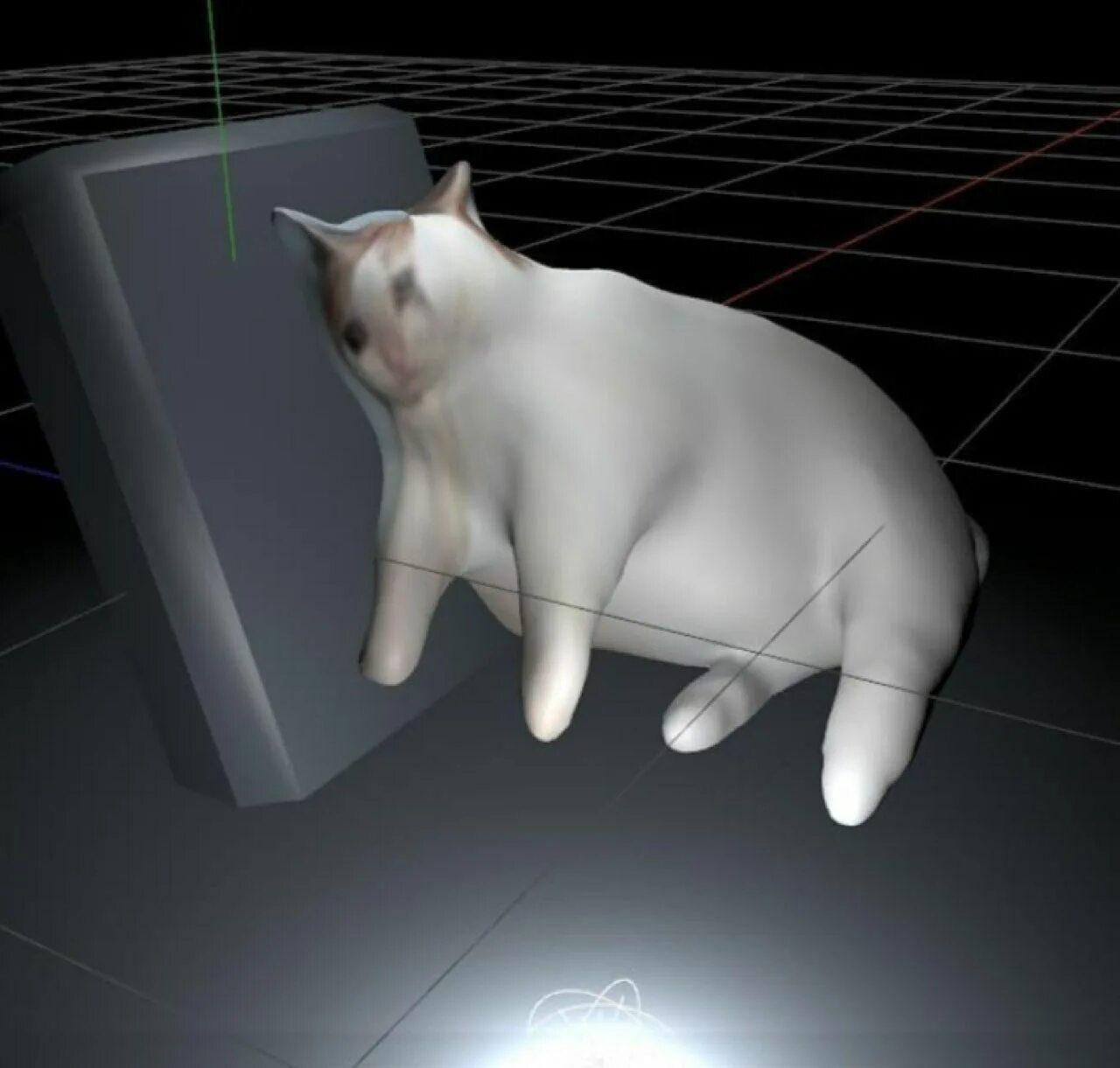 3 д кот. Кот постирония. 3д кот мем. мемы с 3d котами. cursed кот.