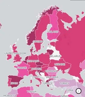 Европа высота