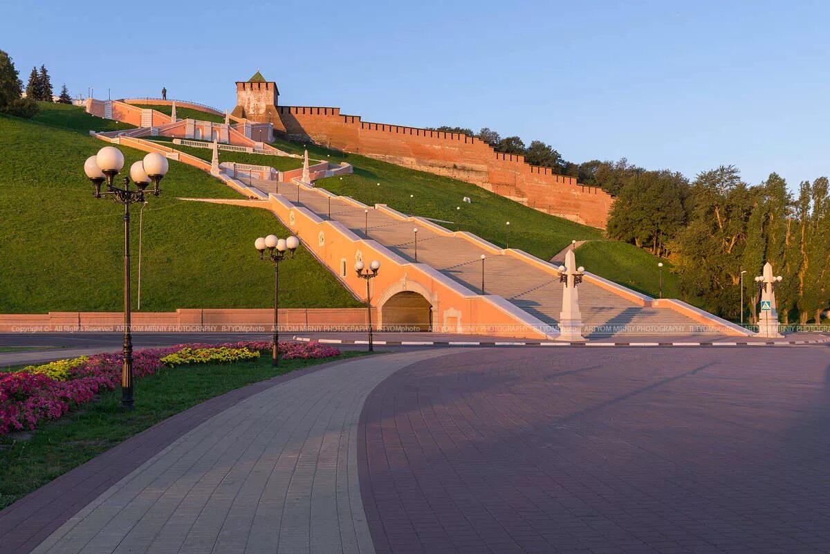 Места для прогулок в нижнем новгороде